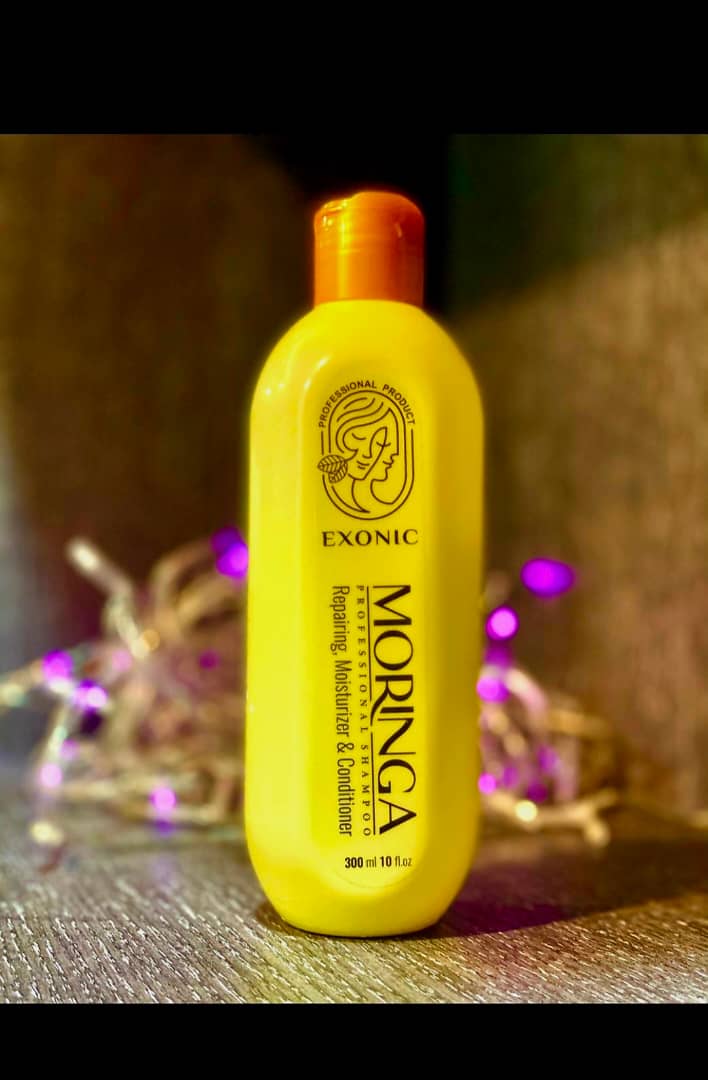 شامپو مورینگا برای موهای ضعیف و آسیب‌دیده