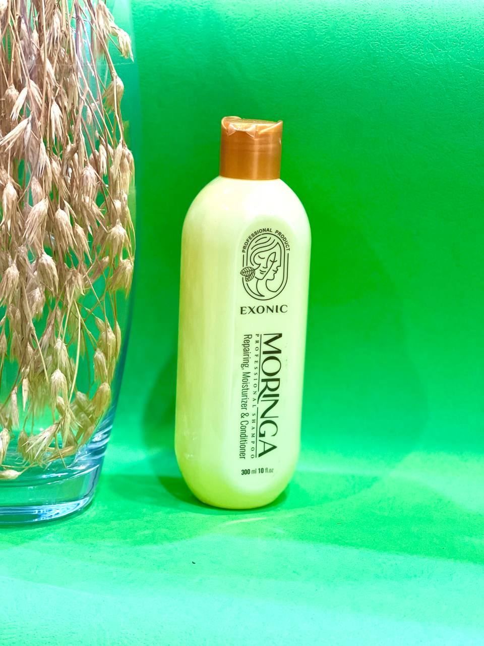 شامپو مورینگا اصل ضد شوره و نرم‌کننده مو