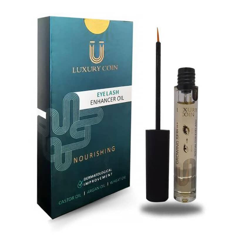 روغن تقویت مژه لاکچری کوین برای رشد و پرپشتی طبیعی مژه‌ها باارسال رایگان