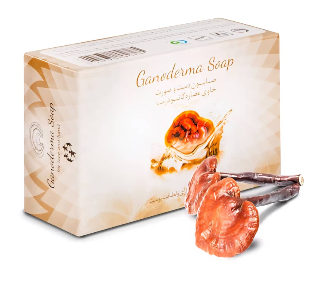 ارسال رایگان صابون گانودرما دکتر بیز مراقبت طبیعی از پوست با قارچ گانودرما 🍄✨