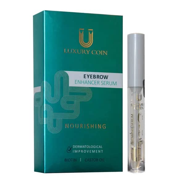 ژل درمانی ابرو لاکچری کوین برای ابروهای خالی و کم‌پشت