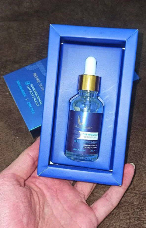 سرم کوچککننده منافذ لاکچری کوین مناسب پوست چرب و براق ارسال رایگان