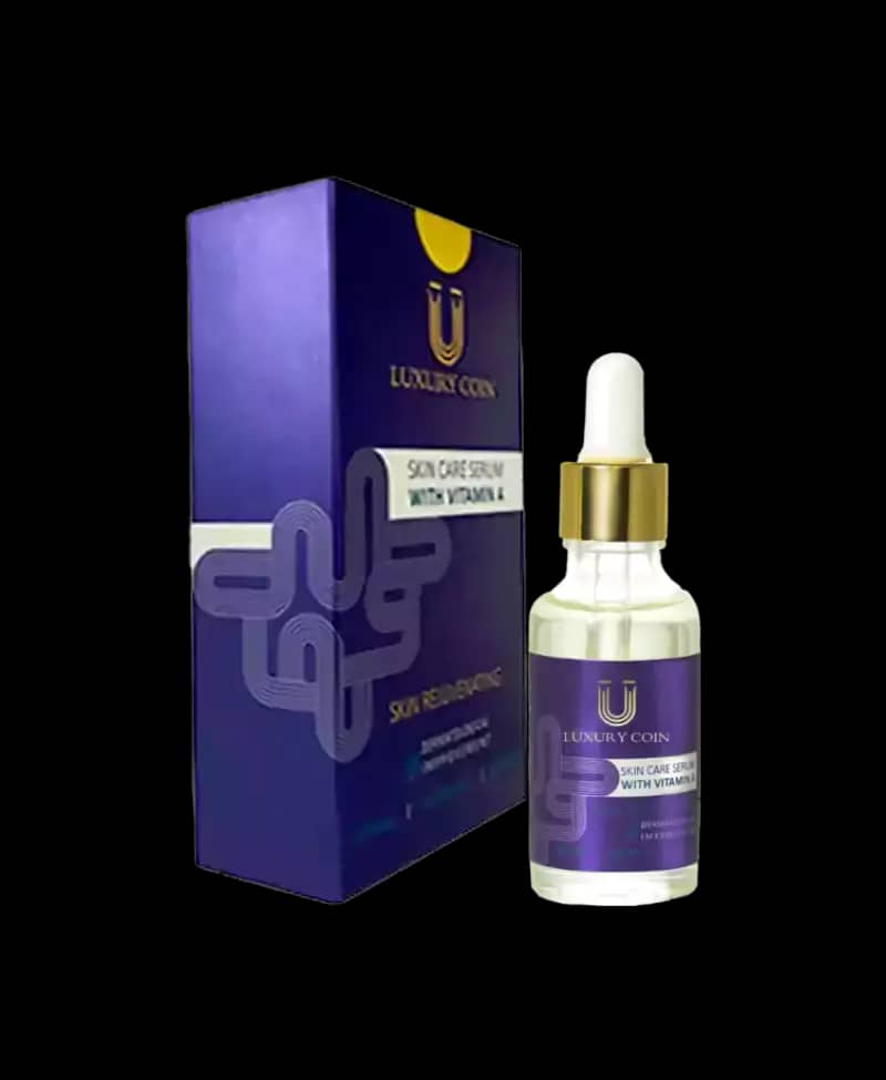 «سرم ویتامین A و رتینول لاکچری کوین – روشن‌کننده، سفت‌کننده و مناسب انواع پوست»