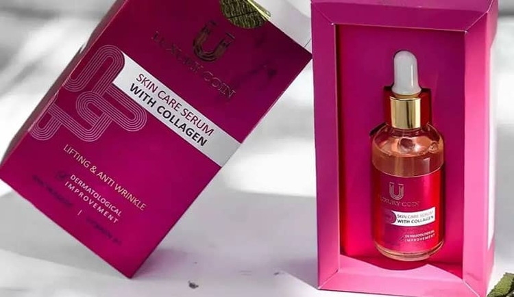 بافت سرم کلاژن Luxury Coin – جذب سریع و اثرگذاری بالاباارسال فوری