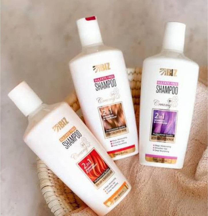 شامپو بیز مخصوص موهای رنگ شده و کراتینه شده