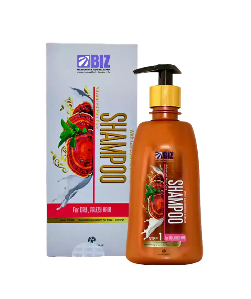 «شامپو گیاهی گانودرما دکتر بیز؛ نرمی، لطافت و تقویت کامل موهای خشک و آسیب‌دیده 🌿😍»