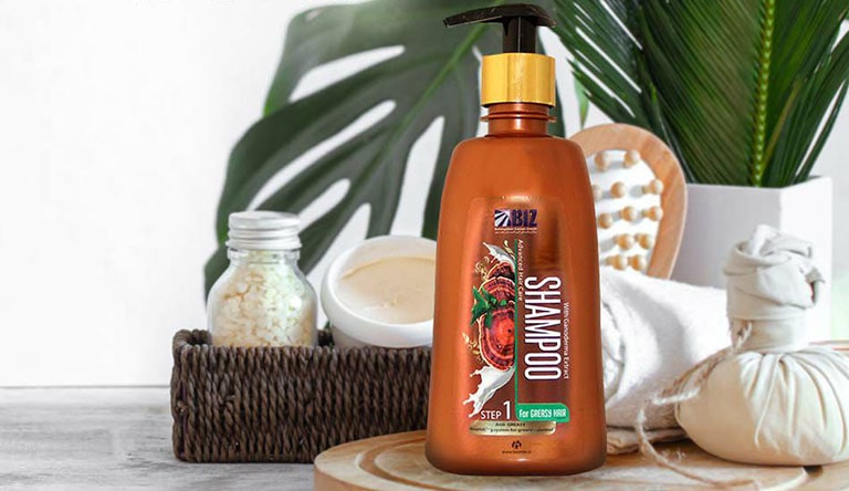 شامپو تقویت‌کننده مو با عصاره گانودرما