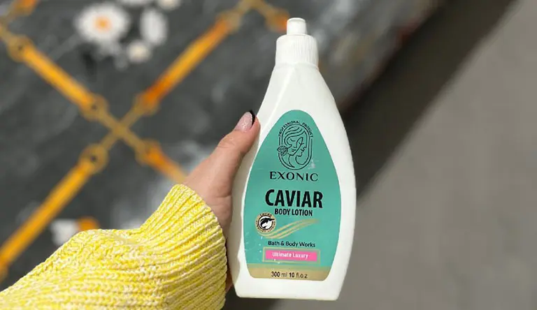 لوسیون بدن جوانساز با عصاره خاویار اصل