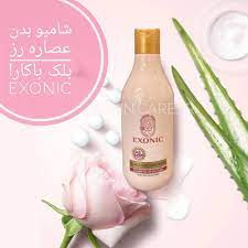 شامپو بدن 300 میل اکسونیک رایحه لوکس رزBlack Baccarat Rose