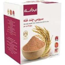 سبوس چندغله بین استار سرشار از فیبر طبیعی مناسب رژیم لاغری مشاوره رایگان